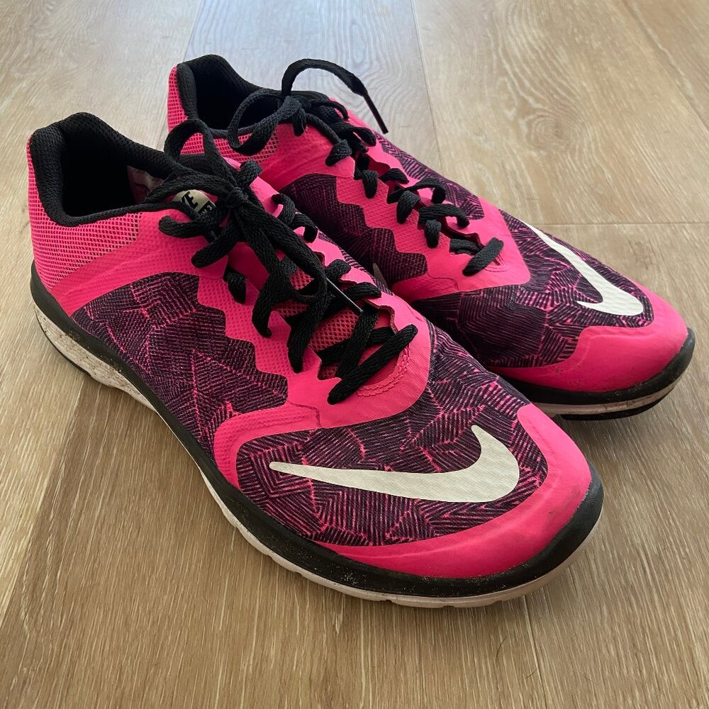 Women's Nike Run Lite 3 - Pink & Black - size 8 - EUC!
